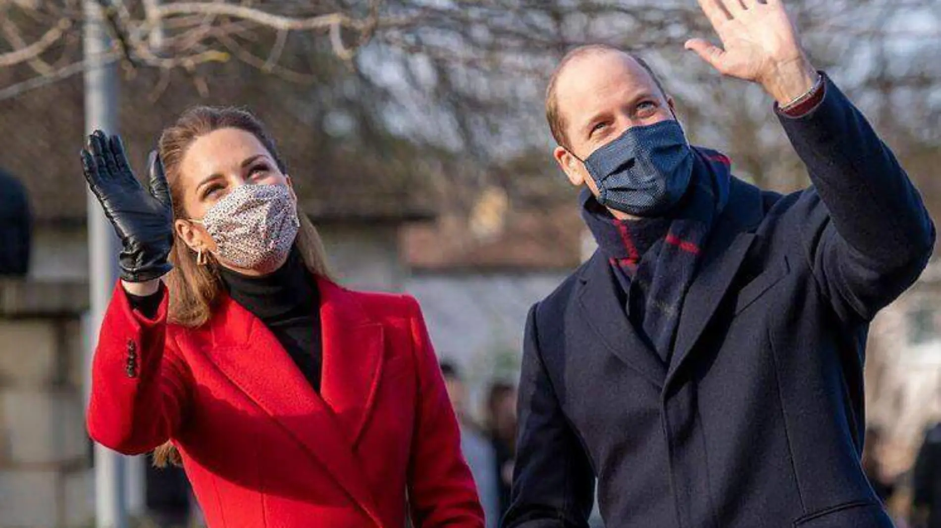 Guillermo y Catalina-AFP